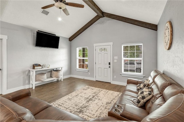 2102 Cary Cir, Bryan, TX 77803 - living area featuring a ceiling fan and wood finished floors