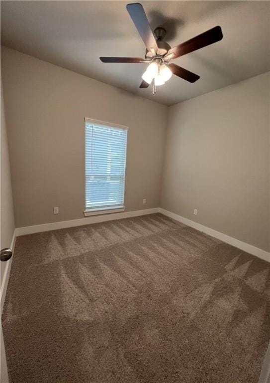 5307 Lyle Pl, Bryan, TX 77807 - empty room with carpet floors and ceiling fan