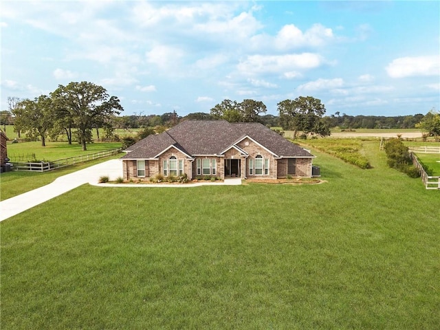10008 Henley Cv, Iola, TX 77861 - view of single story home