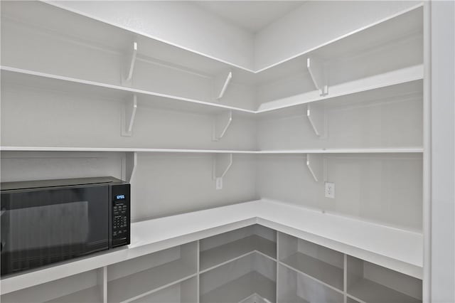 view of pantry