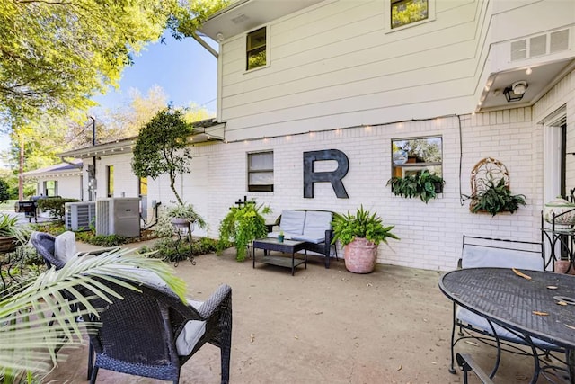 601 E Collard St, Madisonville, TX 77864 - view of patio with cooling unit