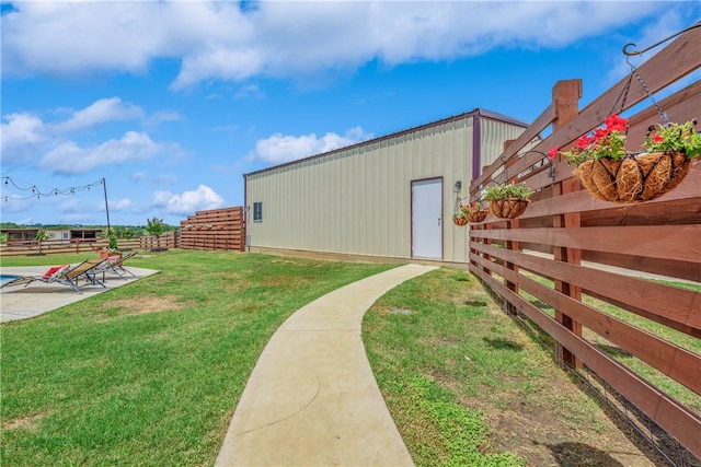 2181 Fm 166, Caldwell, TX 77836 - view of yard with an outbuilding