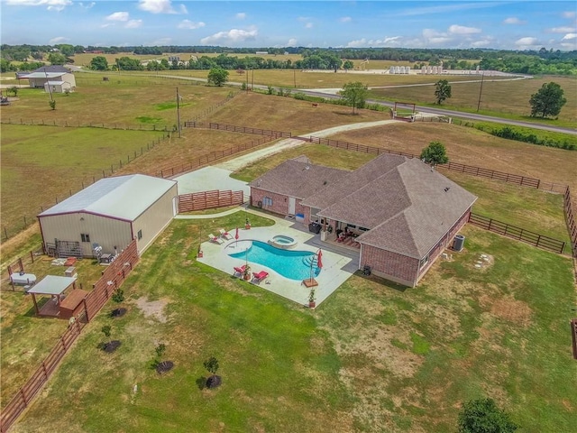 2181 Fm 166, Caldwell, TX 77836 - view of rural area with a pool area and agricultural land