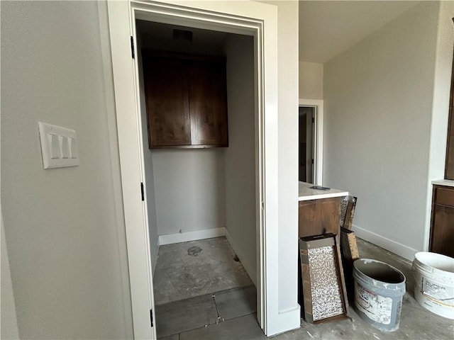 3577 Chantilly Path, Bryan, TX 77808 - laundry area featuring baseboards