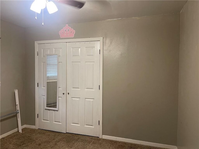 508 Victoria St, Navasota, TX 77868 - empty room with carpet floors and a ceiling fan