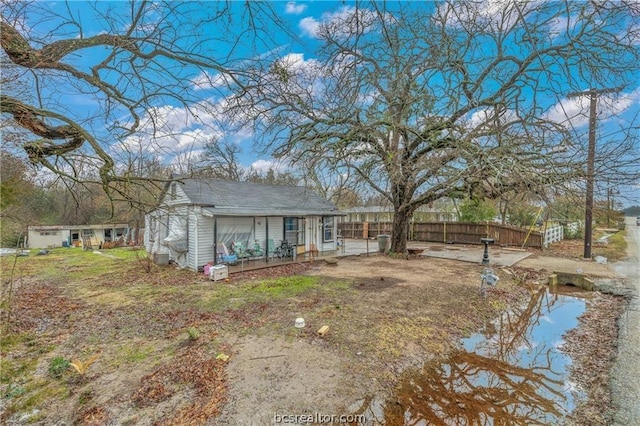 view of rear view of house