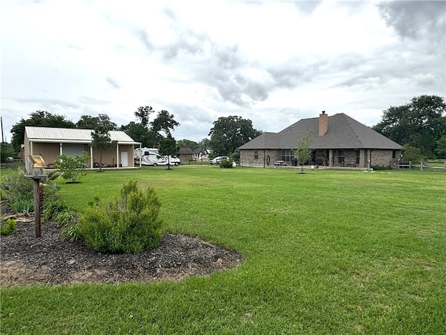 7585 Field Creek Estates Dr, Bryan, TX 77808 - view of grassy yard