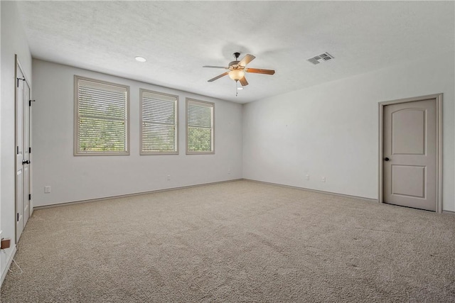 4662 Hidden Springs Way, College Station, TX 77845 - carpeted spare room featuring a ceiling fan and baseboards