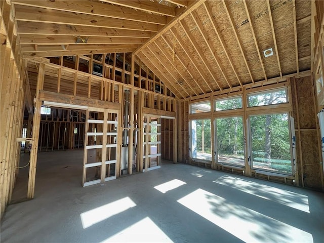 3719 Tatonga Trl, College Station, TX 77845 - misc room with high vaulted ceiling