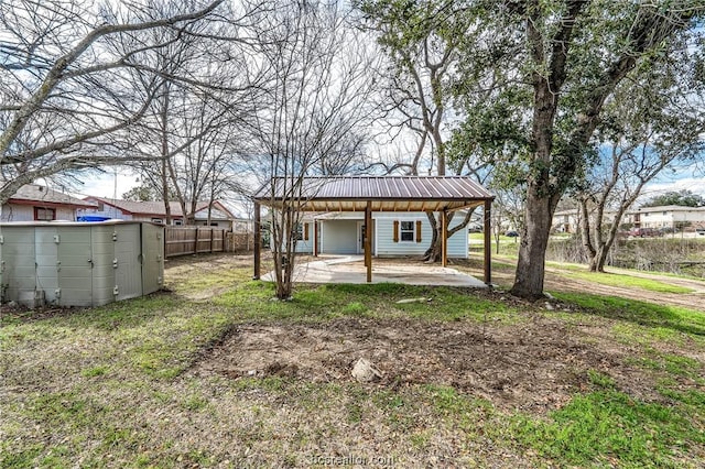 508 N O Neal St, Caldwell, TX 77836 - view of yard with a patio
