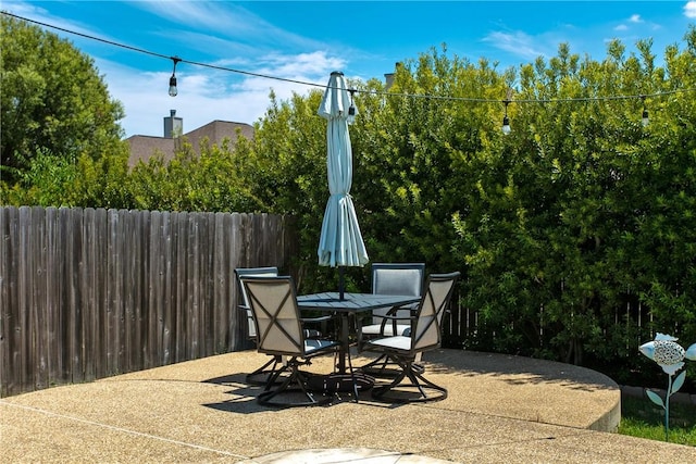 view of patio / terrace