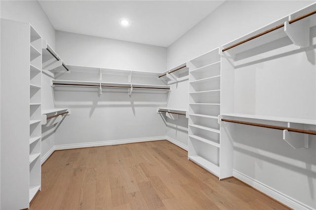 13291 Hopes Creek Rd, College Station, TX 77845 - walk in closet featuring light wood finished floors