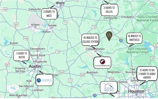 6191 Bethel Cemetery Rd, North Zulch, TX 77872 - map of property / related area