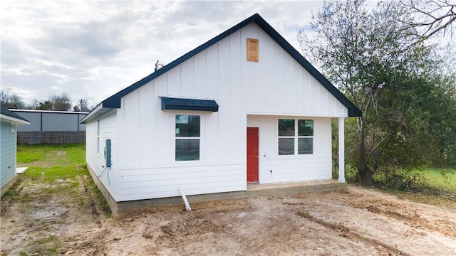 view of rear view of house