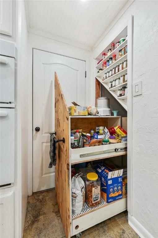 view of pantry