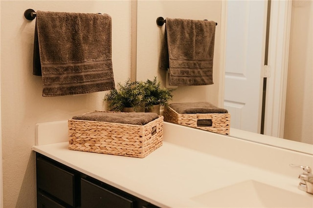 bathroom with a sink