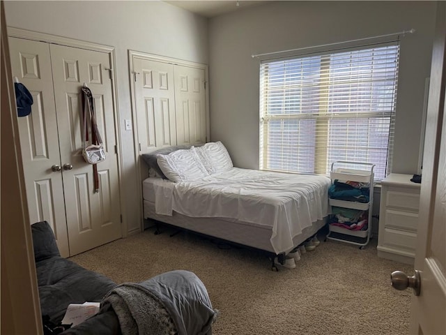 152 Forest Dr, College Station, TX 77840 - bedroom featuring carpet and two closets