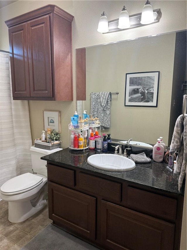152 Forest Dr, College Station, TX 77840 - full bath with vanity and tile patterned floors