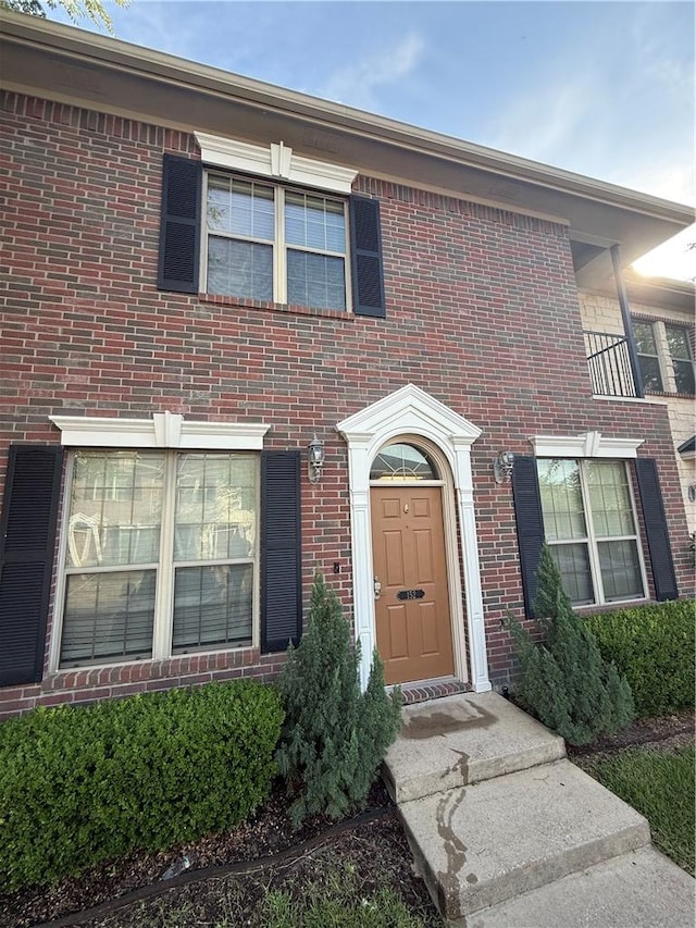 152 Forest Dr, College Station, TX 77840 - view of front of property featuring brick siding