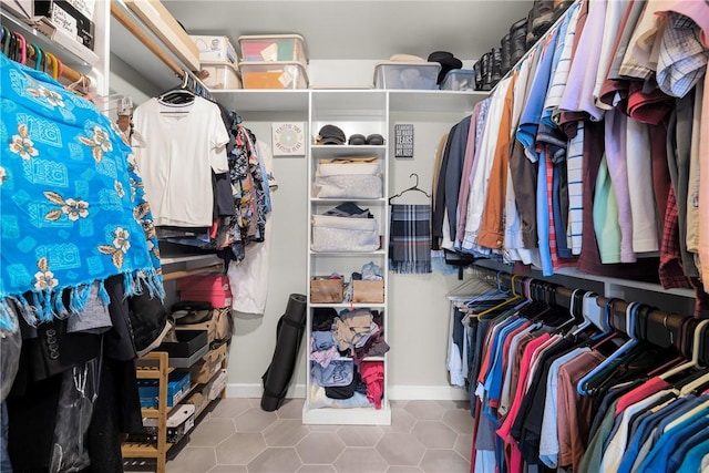 1713 Cardinal Ln, College Station, TX 77845 - spacious closet with tile patterned floors