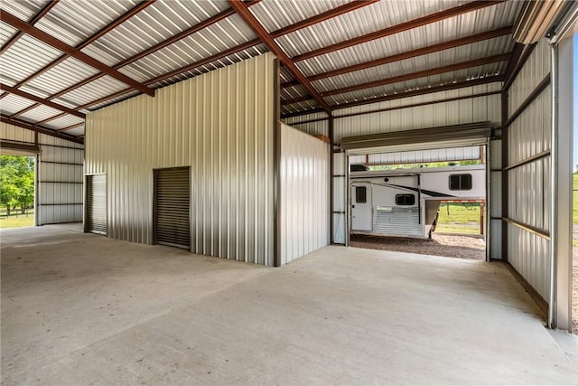 2355 Jackson League Cir, Brenham, TX 77337 - garage featuring metal wall