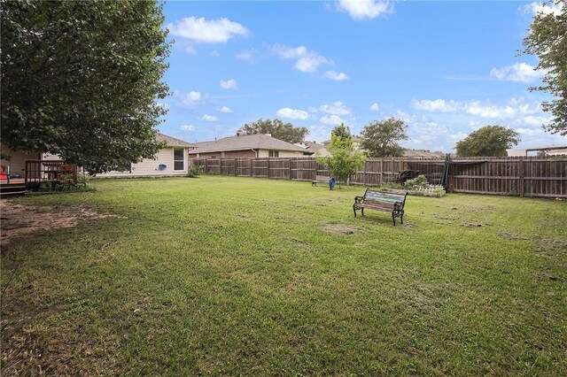 view of yard