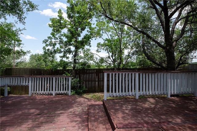 705 Summerglen Dr, College Station, TX 77840 - wooden deck featuring a fenced backyard