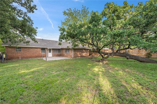1202 Berkeley St, College Station, TX 77840 - view of yard featuring a patio area