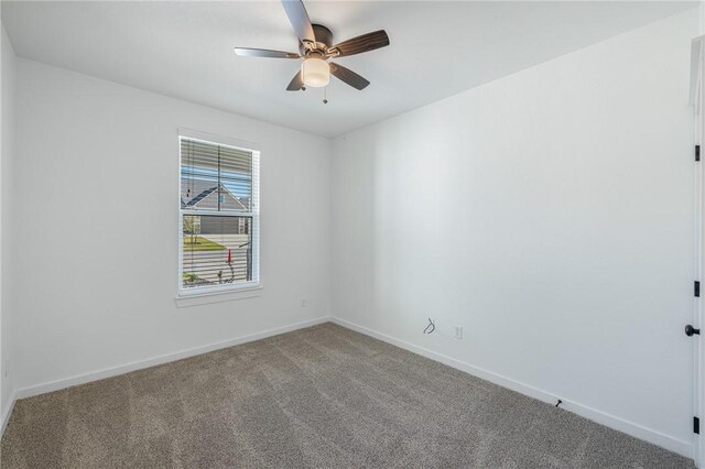 entryway with ceiling fan and dark hardwood / wood-style floors