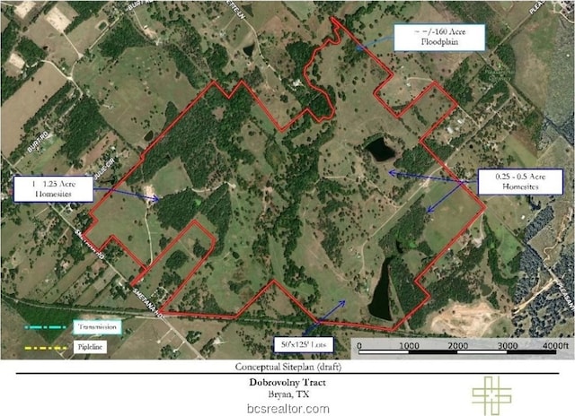 4342 Dobrovolny Ln W, Bryan TX, 77807 land for sale