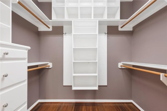 5106 Bellerive Bend Dr, College Station, TX 77845 - spacious closet featuring wood finished floors