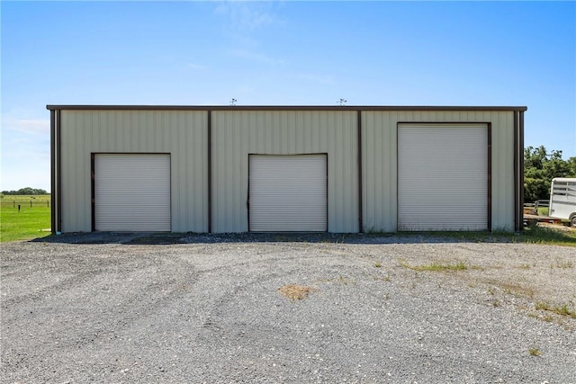 9560 County Road 121, Iola, TX 77861 - view of detached garage