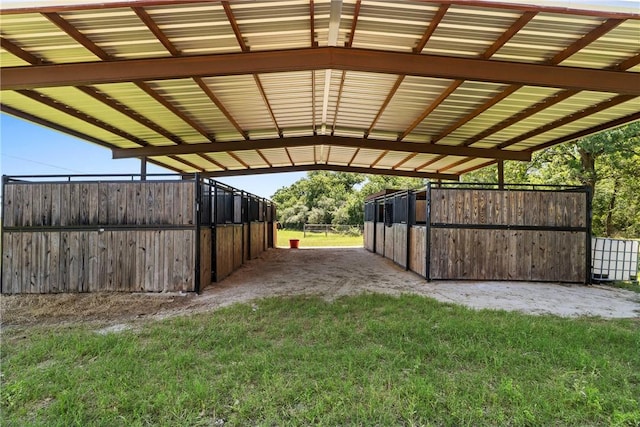 9560 County Road 121, Iola, TX 77861 - view of horse barn