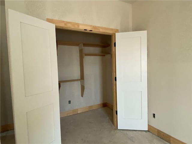 view of closet