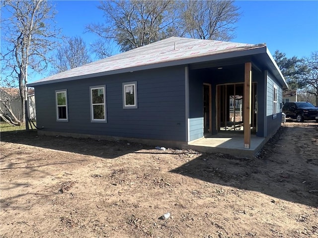 view of rear view of house