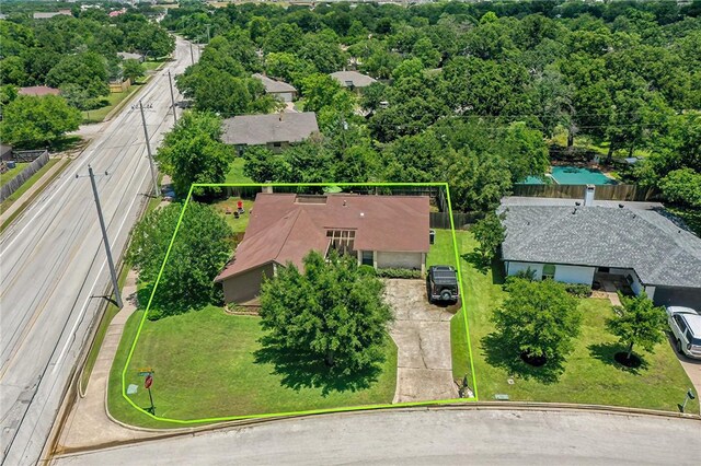 2801 Celinda Cir, College Station, TX 77845 - view of property location featuring property boundaries highlighted