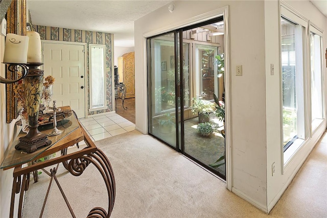 2801 Celinda Cir, College Station, TX 77845 - doorway with carpet flooring