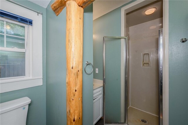 1004 S Magnolia St, Hearne, TX 77859 - bathroom with a stall shower and vanity