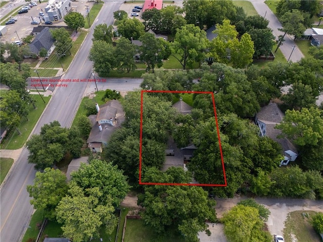 1004 S Magnolia St, Hearne, TX 77859 - aerial overview of property's location with property boundaries highlighted