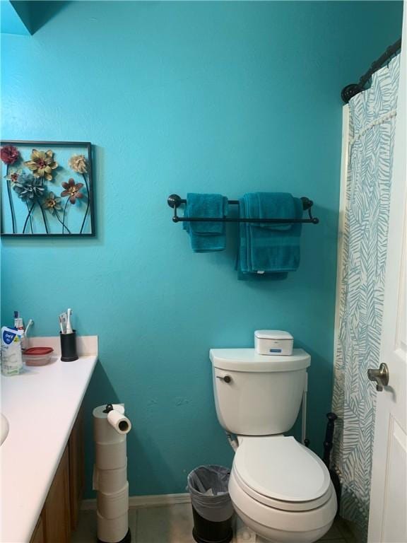 1707 Shawnee St, Navasota, TX 77868 - full bathroom with toilet and vanity