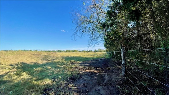 view of local wilderness featuring a rural view