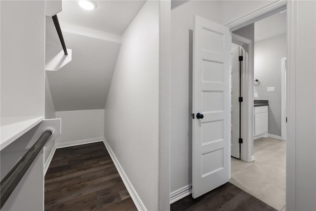 6434 Raleigh Loop, College Station, TX 77845 - corridor featuring wood finished floors and baseboards