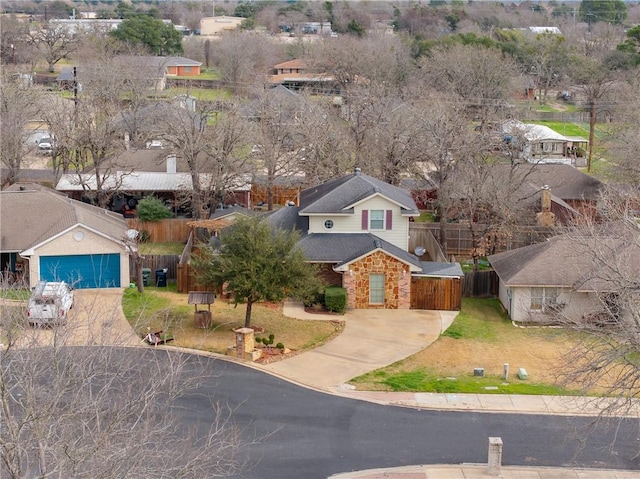 bird's eye view