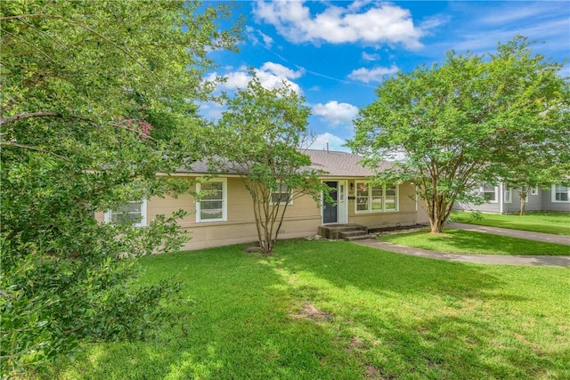 1103 Edgewood Dr, Bryan, TX 77802 - single story home with a front lawn and roof with shingles