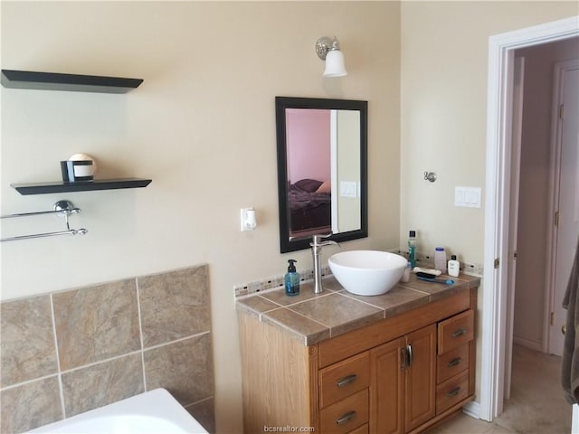 231 Memphis Belle Ln, Trinity, TX 75862 - bathroom featuring vanity and a bath