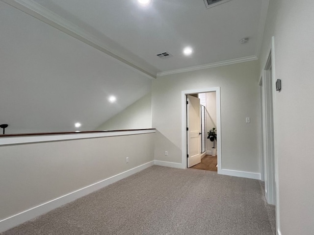 2016 R A Galindo Blvd, Bryan, TX 77807 - bonus room with carpet flooring, baseboards, and recessed lighting