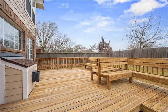 1605 Dominik Dr, College Station, TX 77840 - deck with a fenced backyard