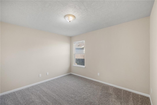 2099 Positano Loop, Bryan, TX 77808 - carpeted empty room with baseboards and a textured ceiling
