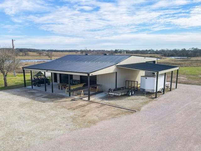 exterior space featuring an outdoor structure