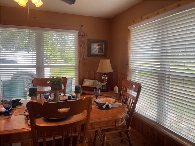 16659 Hwy 90 N, Bedias, TX 77831 - dining room featuring wood finished floors
